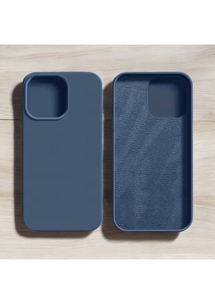 Apple Iphone 12 / 12 Pro Uyumlu Kılıf Yumuşak Silikon Içi Kadife Lansman Kapak .