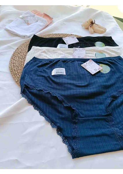 3'lü Paket Bambu Dantelli Bato Külot fırsatları
