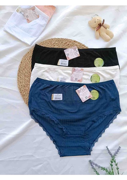 3'lü Paket Bambu Dantelli Bato Külot indirimleri