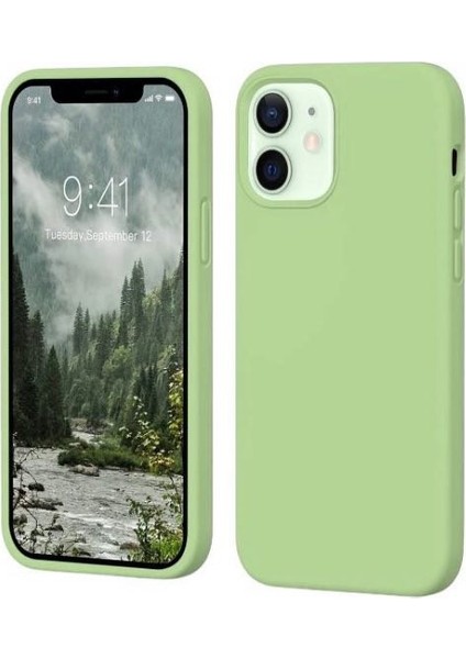 Apple Iphone 12 / 12 Pro Uyumlu Kılıf Yumuşak Silikon Içi Kadife Lansman Kapak .