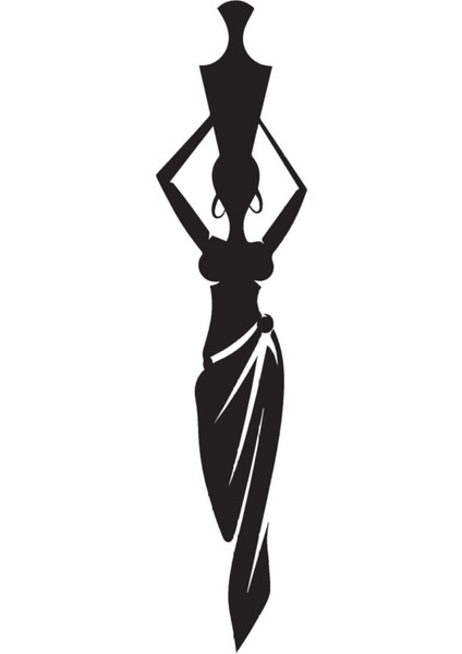 Afrikalı Kadın (Tip 7) 10*25CM