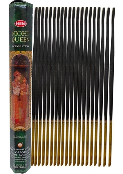 Gece Kraliçesi 20 Çubuk Tütsü - Night Queen