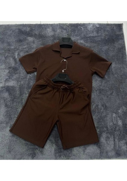 Jakar Pamuklu Şortlu Takım