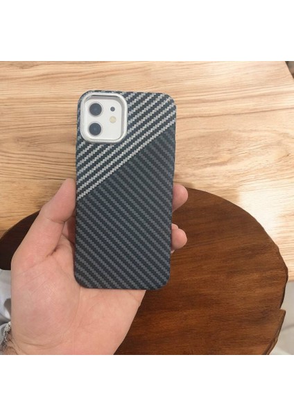 Apple Iphone 12/12 Pro Uyumlu Lux Carbon Fiber Magsafe Metal Kılıf Ultra Hafif Ince Manyetik Kapak. fırsatları