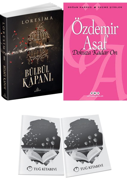 Dokuza Kadar On ve Ephesus Yayınları Bülbül Kapanı 2 Loresima 2li Set + Hediyeli