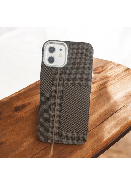 Apple Iphone 12/12 Pro Uyumlu Lux Carbon Fiber Magsafe Metal Kılıf Ultra Hafif Ince Manyetik Kapak. modelleri