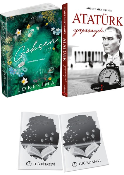 Atatürk Yaşasaydı ve Ephesus Yayınları Gökçen 4 Loresima 2li Set + Hediyeli