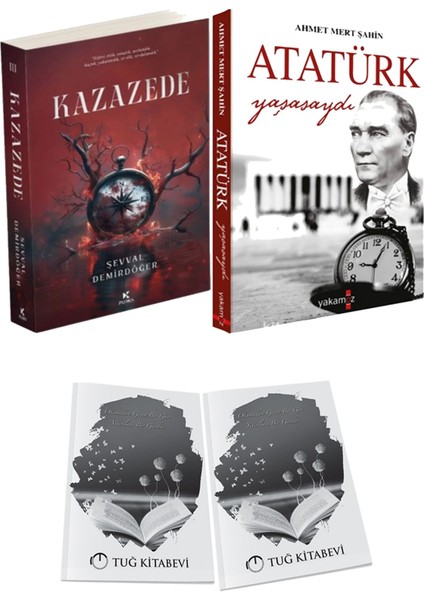 Atatürk Yaşasaydı ve Pukka Yayınları Kazazede 3 Şevval Demirdöğer 2li Set + Hediyeli