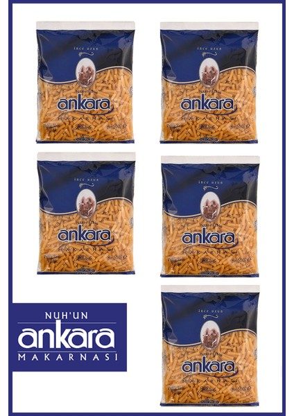 Ince Uzun Makarna 500 gr x 5 Adet