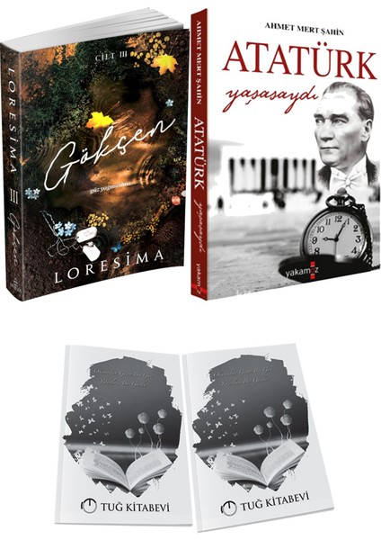 Atatürk Yaşasaydı ve Ephesus Yayınları Gökçen 3 Loresima 2li Set + Hediyeli