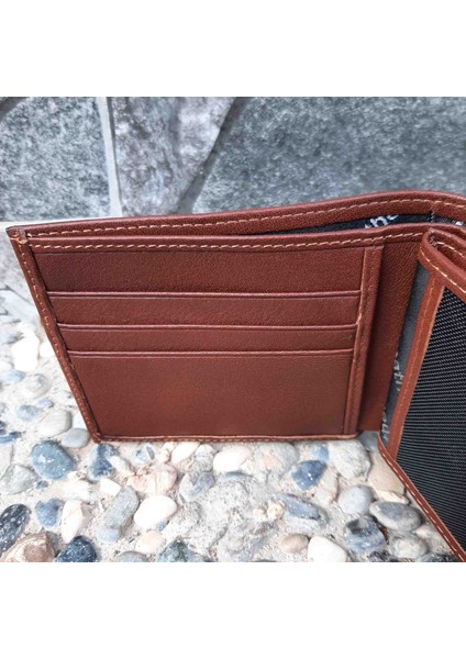 Hakiki Deri Erkek Bozuk Para Gözlü Çıtçıtlı Taba Cüzdan GVN-0134 modelleri