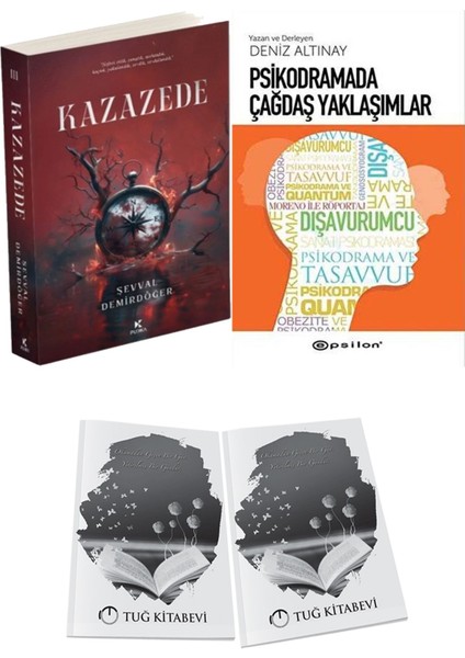 Psikodramada Çağdaş Yaklaşımlar ve Pukka Yayınları Kazazede 3 Şevval Demirdöğer 2li Set + Hediyeli