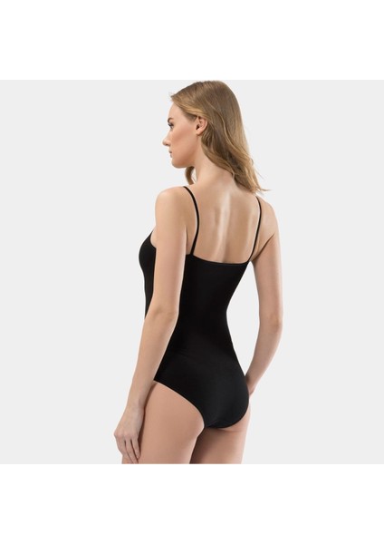 Kadın Ip Askılı Pamuklu Agraflı Body 284/SIYAH modelleri