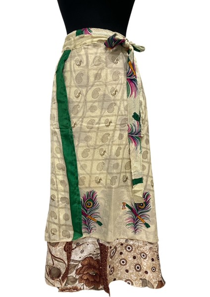Hint Saree Çift Kullanımlı Dolama Etek Uzun fiyatları