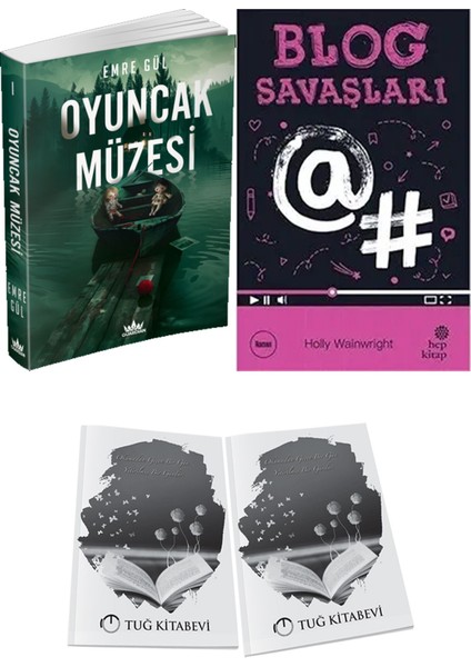 Blog Savaşları ve Guardian Yayınları Oyuncak Müzesi Emre Gül 2li Set + Hediyeli