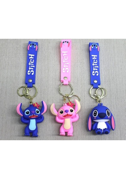 Stitch Silikon Anahtarlık ALK4266