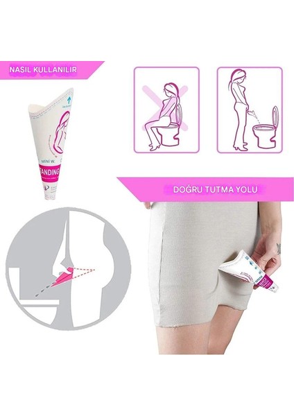 Bayan Tek Kullanımlık Pisuvar 20 Li Paket