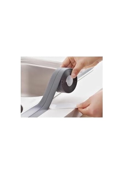 Gri Duş Pvc Lavabo Küvet Tezgah Kenar Banyo Mutfak Pencere 3,2 mt Su Sızdırmaz Geçirmez Yalıtım Bant fiyatları