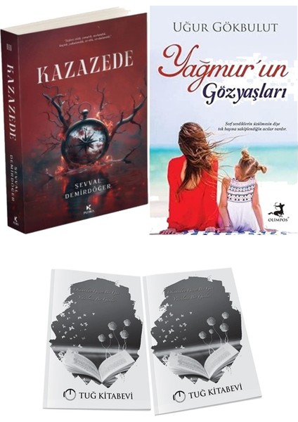 Yağmur'un Gözyaşları ve Pukka Yayınları Kazazede 3 Şevval Demirdöğer 2li Set + Hediyeli