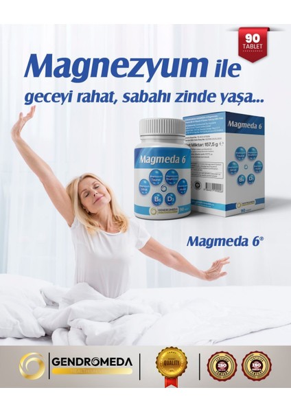 Magmeda-6 90 Tablet Magnezyum Kompleks modelleri