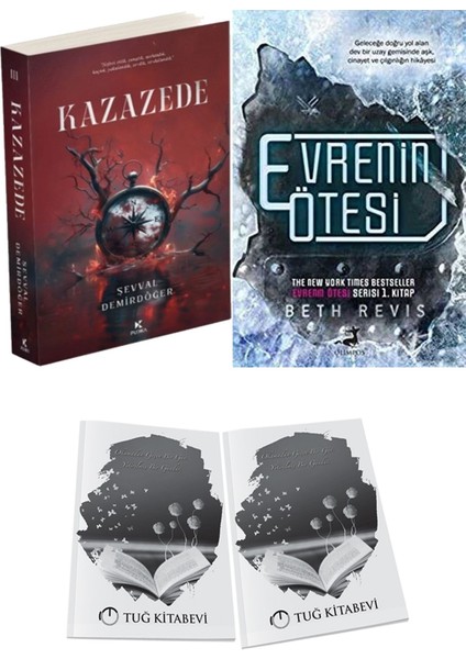 Evrenin Ötesi ve Pukka Yayınları Kazazede 3 Şevval Demirdöğer 2li Set + Hediyeli