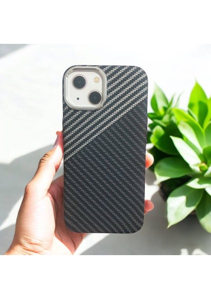 Apple Iphone 15 Uyumlu Lux Carbon Fiber Magsafe Metal Kılıf Ultra Hafif Ince Manyetik Kapak. modelleri