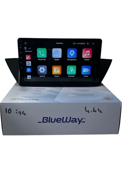 Bmw X1 Blueway 4-64 Profesyonel Oem Multimedia