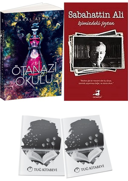 Içimizdeki Şeytan ve Ephesus Yayınları Ötanazi Okulu 2 Maral Atmaca 2li Set + Hediyeli