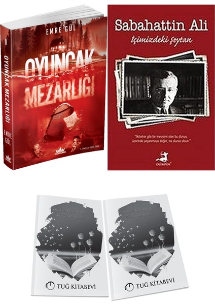 Içimizdeki Şeytan ve Guardian Yayınları Oyuncak Mezarlığı Emre Gül 2li Set + Hediyeli