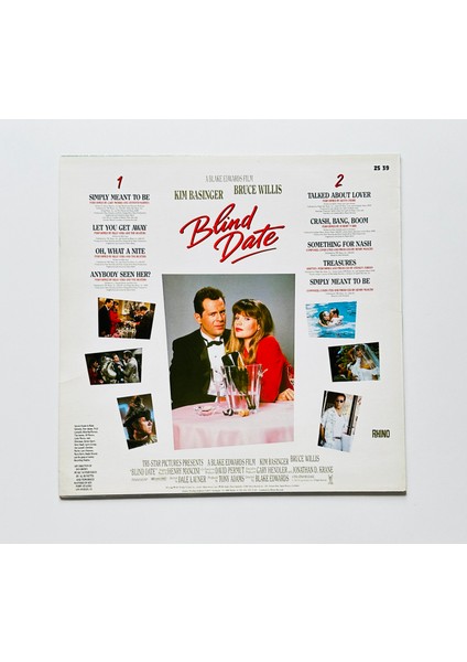 Various – Blind Date (Music From The Motion Picture) Dönem Baskı Plak fiyatları