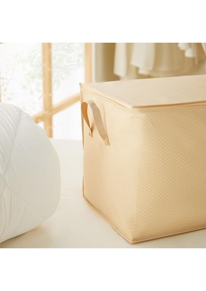 Home Textile Mega Boy Pvc Pencereli Bej Balıksırtı Hurç 75 x 40 x 40 cm fiyatları