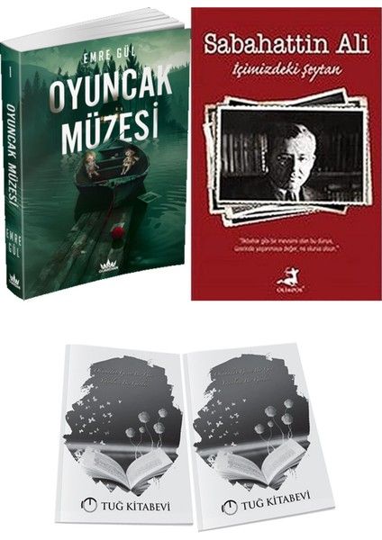 Içimizdeki Şeytan ve Guardian Yayınları Oyuncak Müzesi Emre Gül 2li Set + Hediyeli