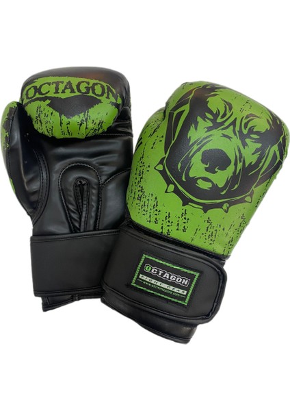 Eldiven Boks Pitbull Serisi Siyah Yeşil