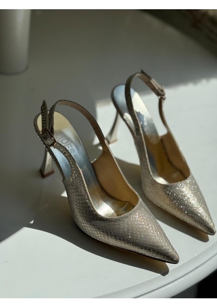 Ince Yüksek Topuklu Kadın Rahat Stiletto