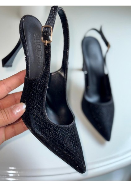 Ince Yüksek Topuklu Kadın Rahat Stiletto