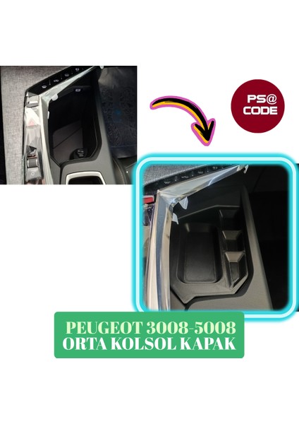Peugeot 3008-5008 Orta Konsol Kapak fiyatları
