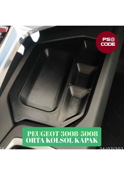 Peugeot 3008-5008 Orta Konsol Kapak modelleri
