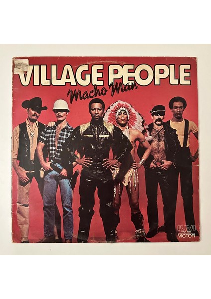 Village People – Macho Man Dönem Baskı Plak