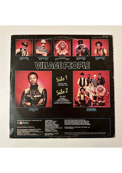 Village People – Macho Man Dönem Baskı Plak fiyatları