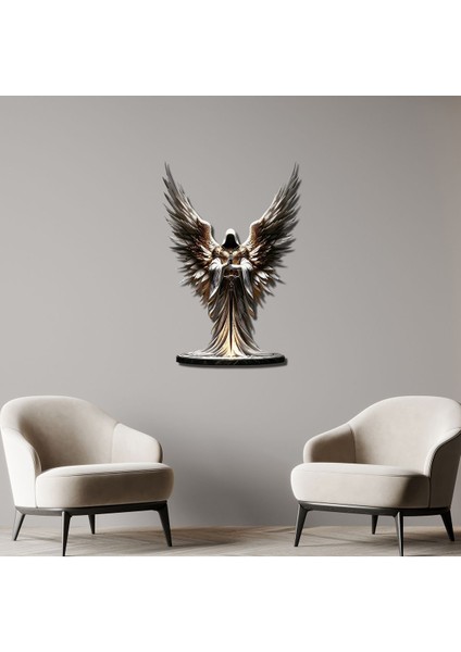Başmelek Cebrail Metal Tablo