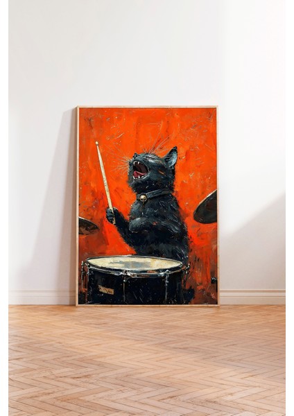 Meowbeats - Fudalab Çerçevesiz Poster, Dekoratif Poster modelleri