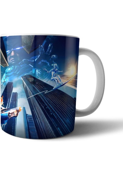 Fantastic Four First Steps Silver Surfer Kupa Bardak Model 3