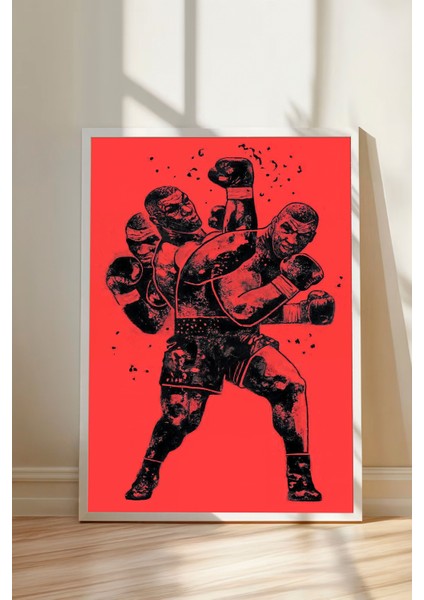 Mike Tyson - Çerçevesiz Tasarım Poster, Duvar Tablosu fiyatları