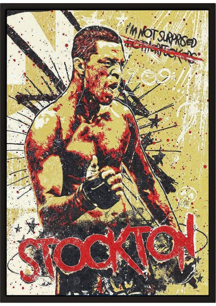 Nate Diaz - Çerçevesiz Poster, Ufc Tasarım Poster fırsatları