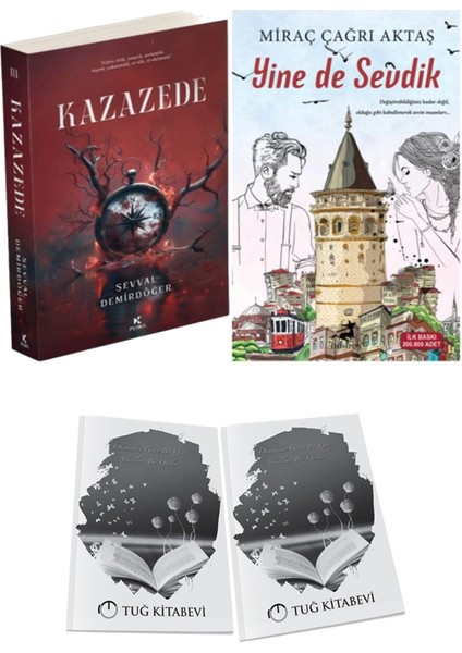 Yine De Sevdik ve Pukka Yayınları Kazazede 3 Şevval Demirdöğer 2li Set + Hediyeli