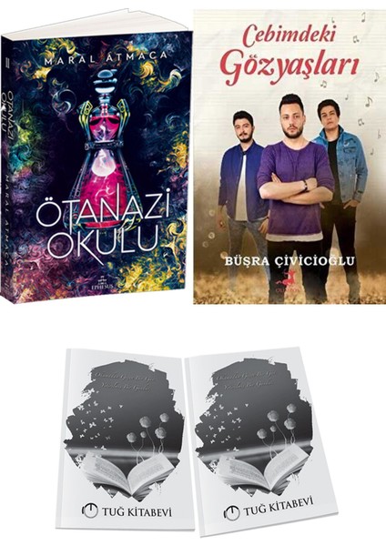 Cebimdeki Gözyaşları ve Ephesus Yayınları Ötanazi Okulu 2 Maral Atmaca 2li Set + Hediyeli