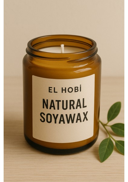 Natürel - Doğal Soya Wax - 1kg