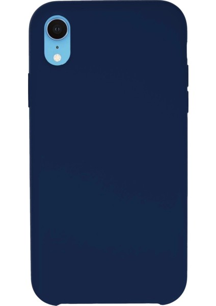 iPhone Xr Kılıf Lansman Legant Silikon - Lacivert