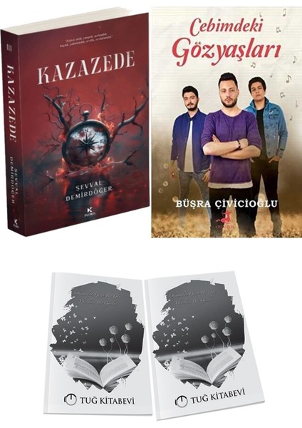 Cebimdeki Gözyaşları ve Pukka Yayınları Kazazede 3 Şevval Demirdöğer 2li Set + Hediyeli
