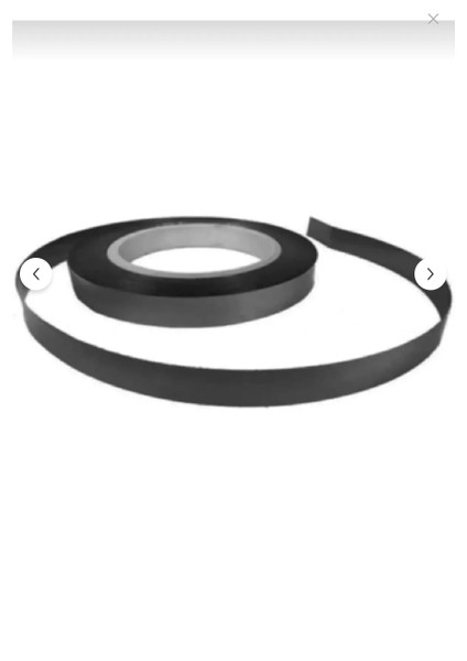 Siyah Renk Siyah Parlak Metalize Rafya 25 Metre - Rafya Balon Ipi ve Hediye Paketi Süsleme Şeridi fiyatları